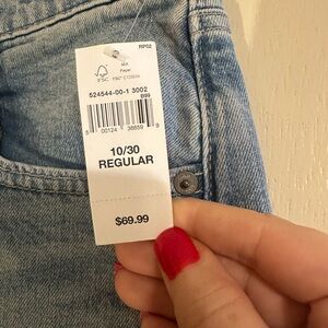 GAP Denim Blue Wide Leg Jeans